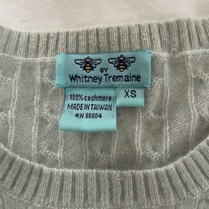 Whitney Tremaine cashmere sweater x small NWOT
